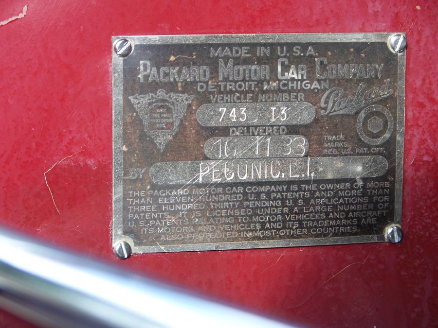  Packard Twelve Convertible Sedan 1934 года  (фото 5 из 44)